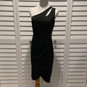 Grace Karin One Shoulder NWT Dress, lined and stylish!